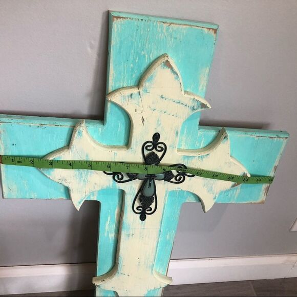 Large Wooden Hanging Wall Cross​ - Picture 10 of 10